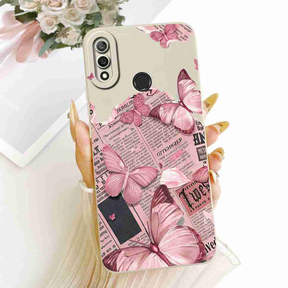 Cute Butterfly Case for Huawei Y9 2019 Casing Protector Soft Silicon Back Cover For HuaweiY9 (2019) JKM-LX1 JKM-LX2 Funda