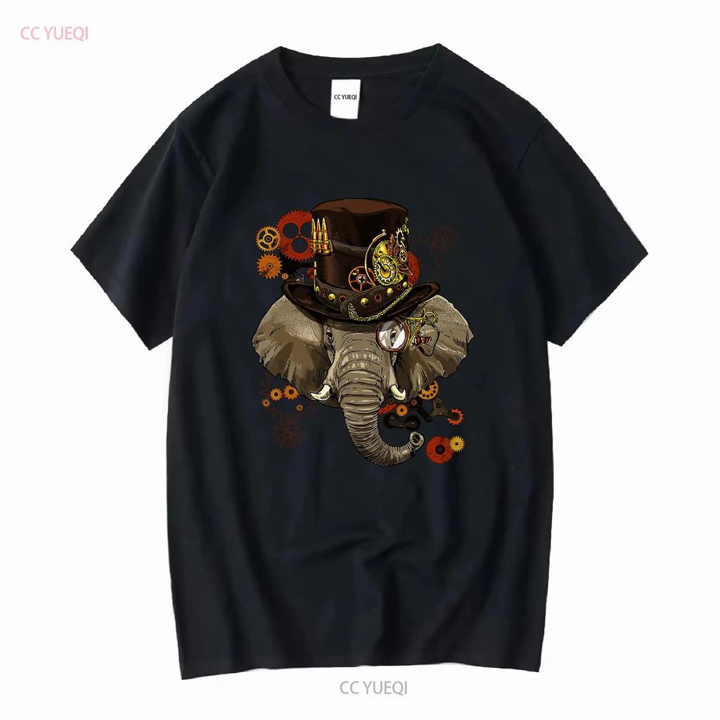 Steampunk Gothic Elephant Mechanical Animal Elepha Collaboration Backpack Large Capacity Cute Foldable Clothes Backpacks Unisex