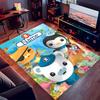 Custom personalization Octonauts Print Area Rug - Soft, Washable Non-Slip Indoor Mat,Living Room,Home&Office Decorative Rug
