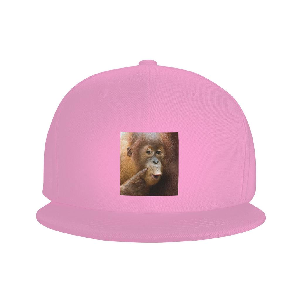 Gorilla Face Print  Baseball Caps Snapback Fashion Baseball Hats Breathable Casual Casquette Outdoor for Unisex