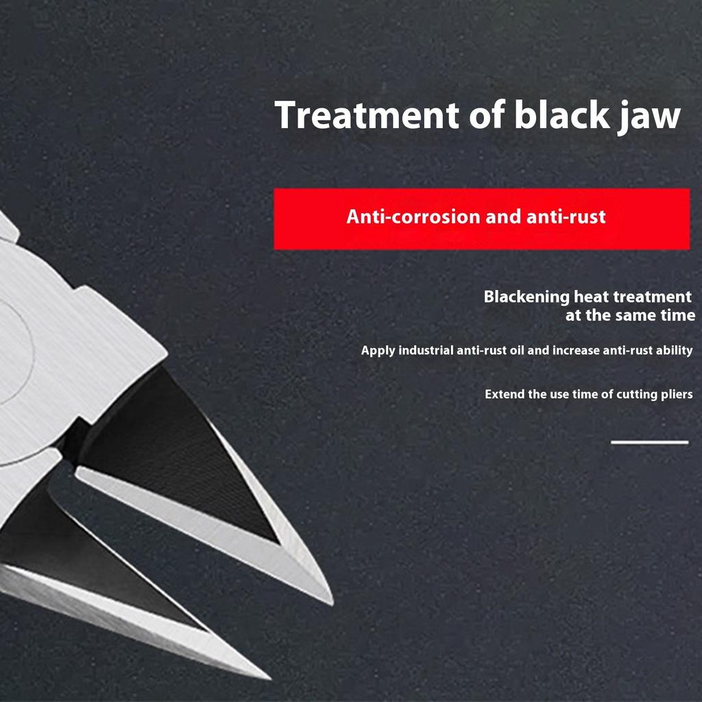 Industriequalität Abgewinkelte Bündigschneider Hochleistungs-Drahtschneider DIY-Drahtschneider für Handwerk Schmuck Elektroarbeiten