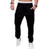 Men's Sports Pants Spring Autumn Trendy Versatile Casual Foot Trousers Fashionable Cotton Woven Sweatpants Men