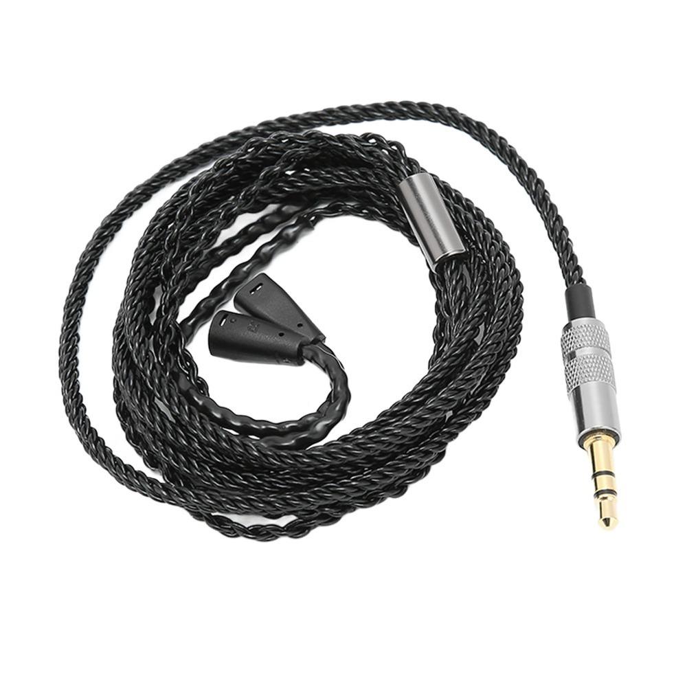 Flexible Earphone Replacement Cable for IE8 IE80 IE8i Earphones Sound Enhancement