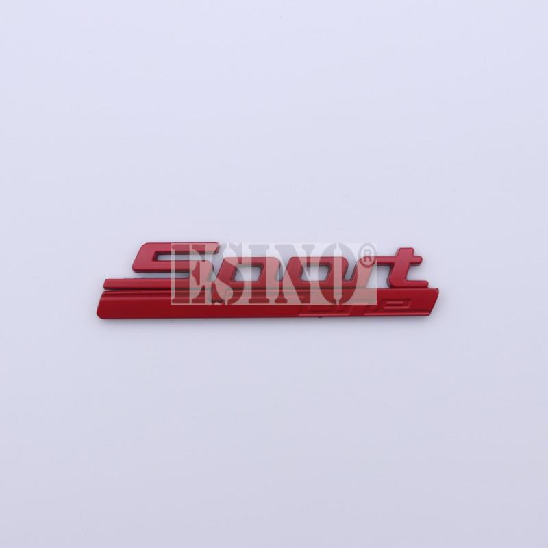 Car Styling Universal 3D Car Trunk Metal Adhesive Badge Emblem Sport Line Rear Body Tailgate Fender Styling Badge for BMW