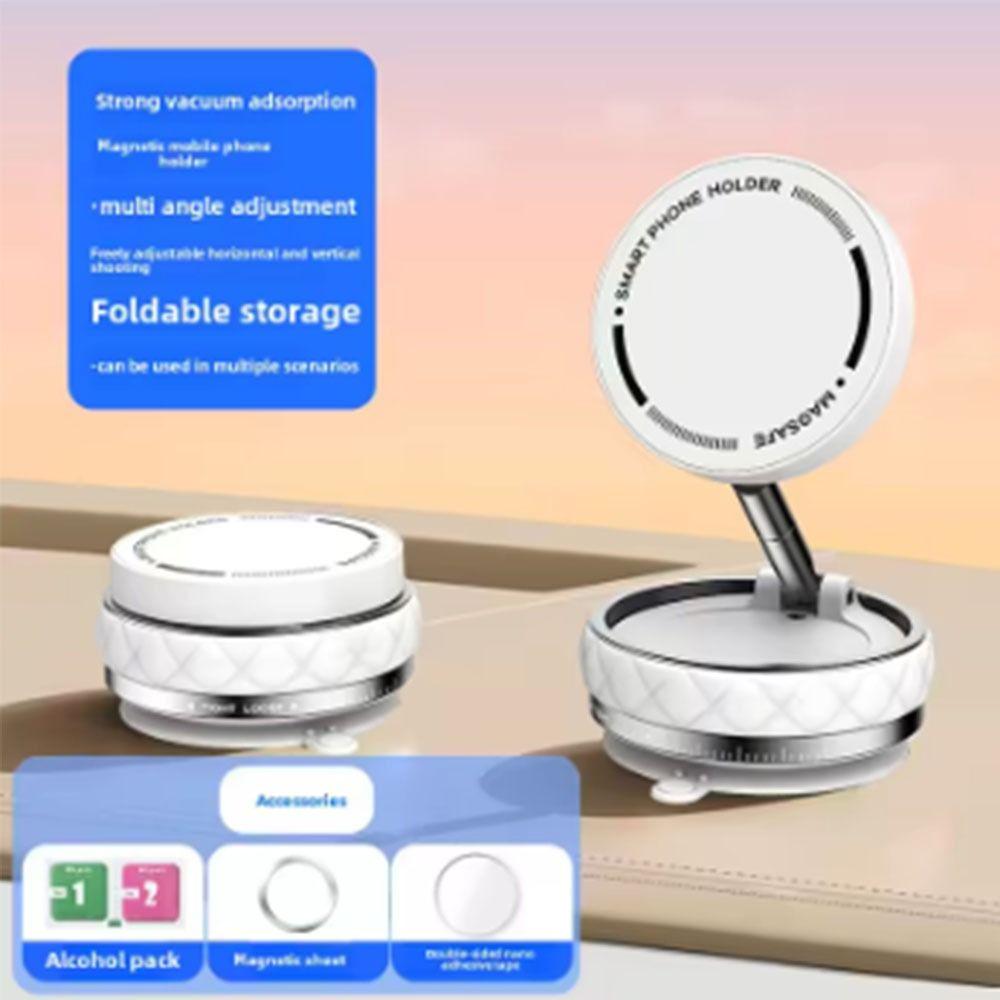 Folding Foldable Magnetic Car Holder Hands-Free Rotatable Phone Bracket Multi Scene Use