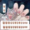 French Bow Press-On Student Nails: Handmade Short, Gentle Daily Wear