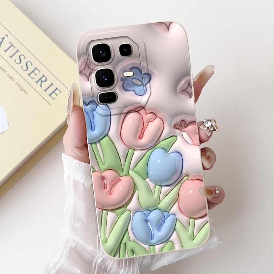 For Infinix Note 50 Pro+ Plus Case X6856 Cover Fashion Painted Couple Phone Cases For Infinix Note 50 Pro 4G X6855 Note50 Fundas