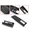 Black Plastic Car Seat Rail Trim Cover Sliding Track Bonnet Front Rear Left Right For BMW G30 G11 G12 F15 F16 5 7 Series X5X6