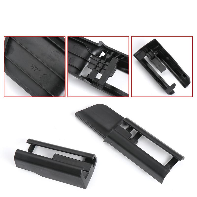 Black Plastic Car Seat Rail Trim Cover Sliding Track Bonnet Front Rear Left Right For BMW G30 G11 G12 F15 F16 5 7 Series X5X6