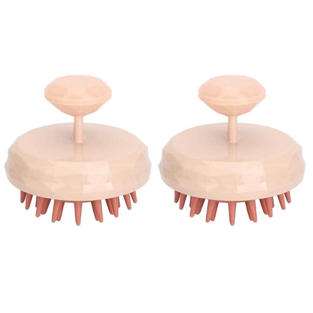 2pcs Cellulite Remover Shower Scrubber Silicone Multi Functional Exfoliation Body Scalp Shower Scrubber