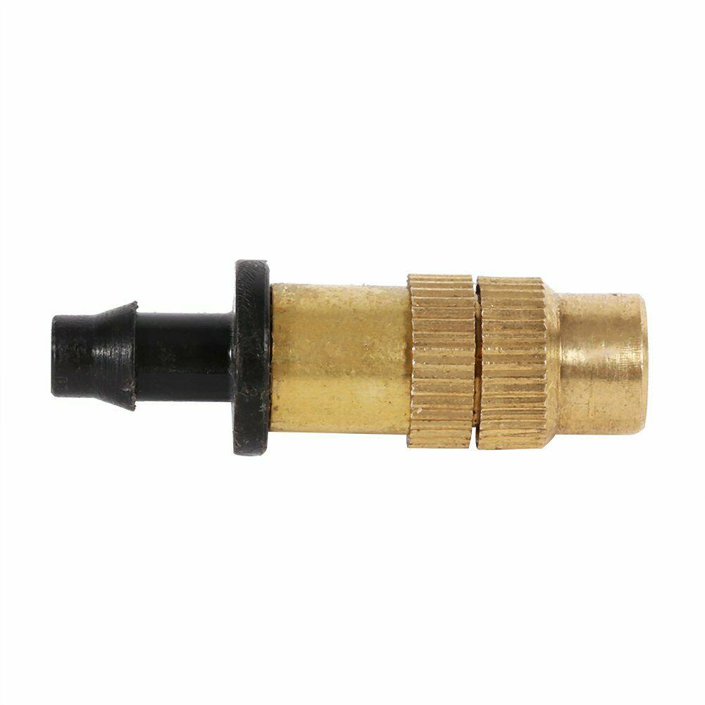 10/30pcs Micro Drip Irrigation Misting Brass Nozzle Sprinkler Head Garden Watering Cooling Parts Copper Sprinkler Greenhouse