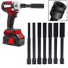 Extended Type Impact Wrench Socket Wear Resistant Spanner Converter  Tire Removal
