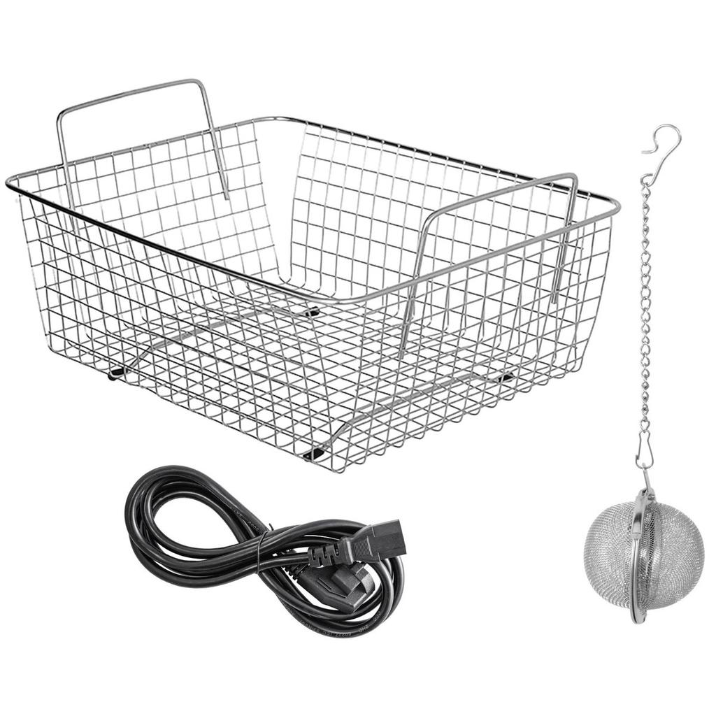 Knob Ultrasonic Cleaner 3L 40kHz Ultrasonic Cleaning Machine Knob Control Sonic Cleaner 304 Stainless Steel Ultrasonic Cleaner Machine with Heater &