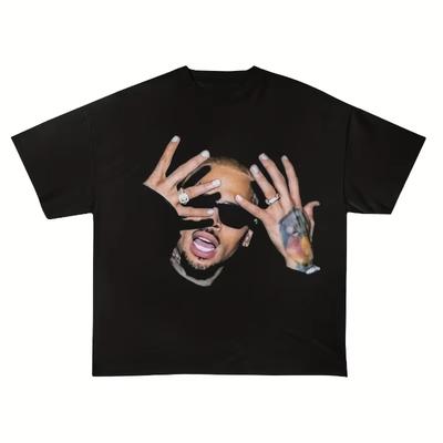 American Vintage Breezy Bowl XX Concert T-Shirt Summer New Vintage Fashion Men's and Women's Streetwear