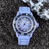 JYL Годинник для пари в стилі Rolex Студентський силіконовий ремінець