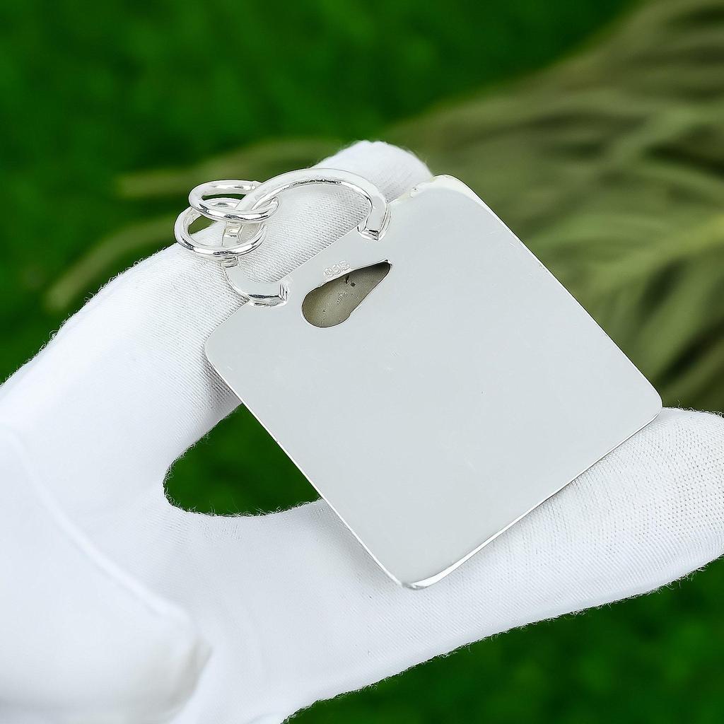 Sisters Day Sale 925 Sterling Silver Bumble Bee Jasper Gemstone Wedding Pendant