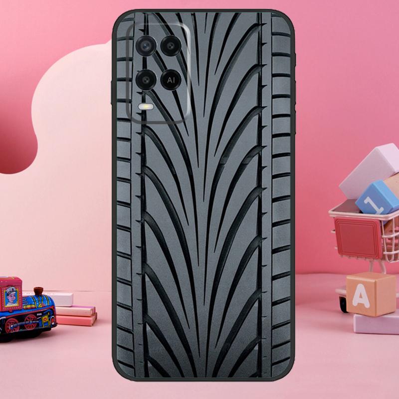 

Tire Tread Pattern Case For Oppo A98 A78 A18 A38 A58 A60 A80 A40 A77 A57 A17 A74 A54 A94 A96 A76 A16 A15 A5 Pro OPPO A91
