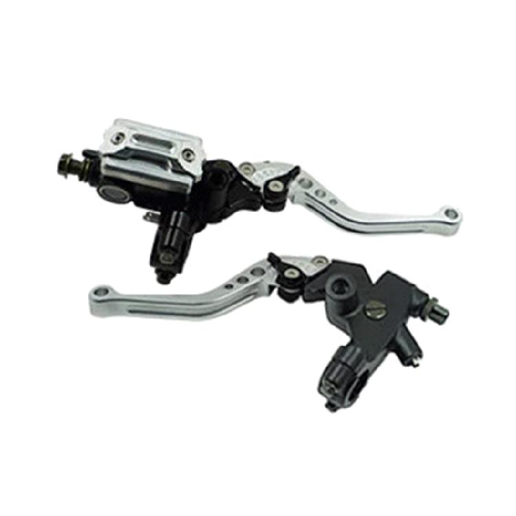 Motorcycle Brake Clutch Master Cylinder Reservoir Levers 7/8"