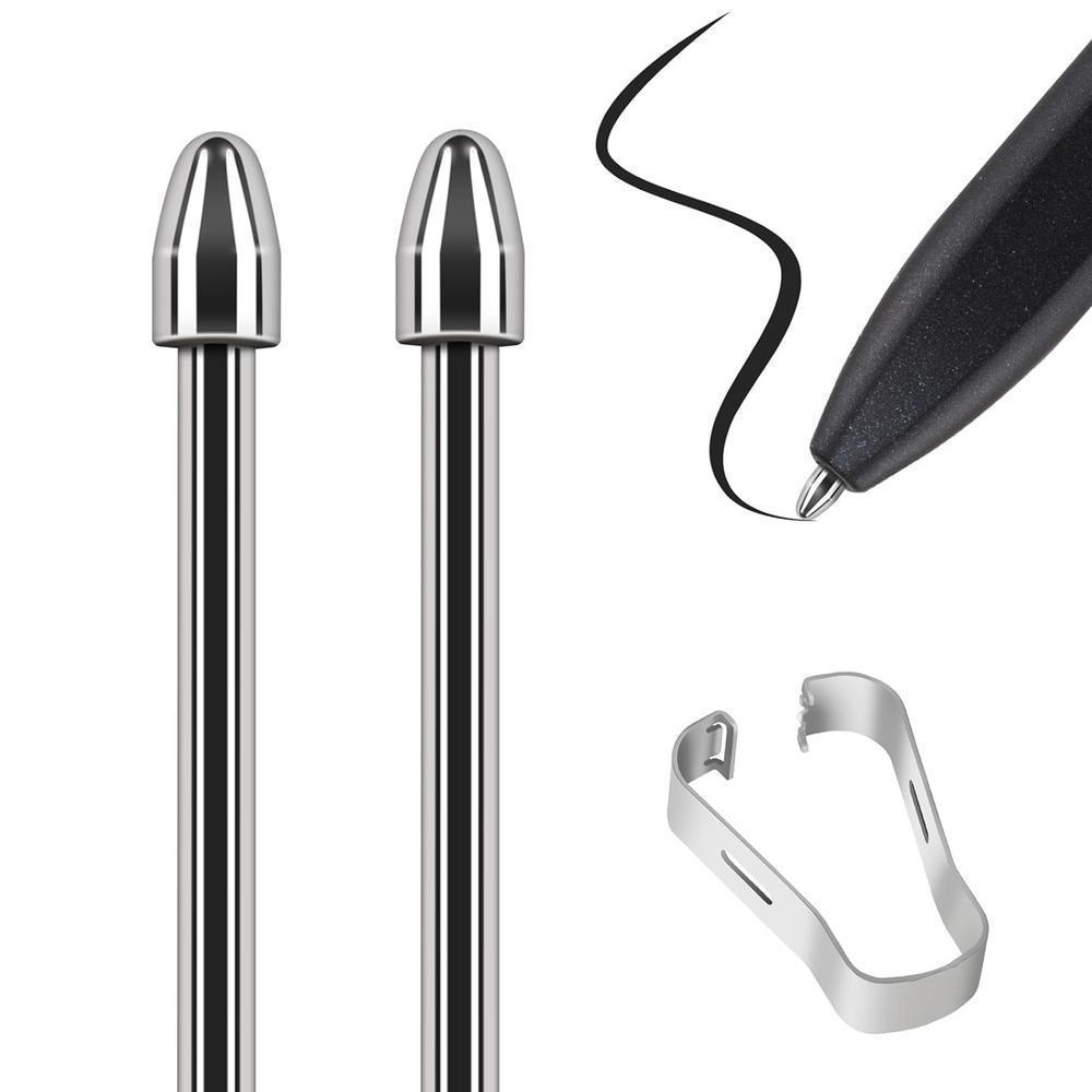 

Samsung N10, N20, S6, S7 Titanium Alloy Metal Nib Refill 1 nib & 1 clip