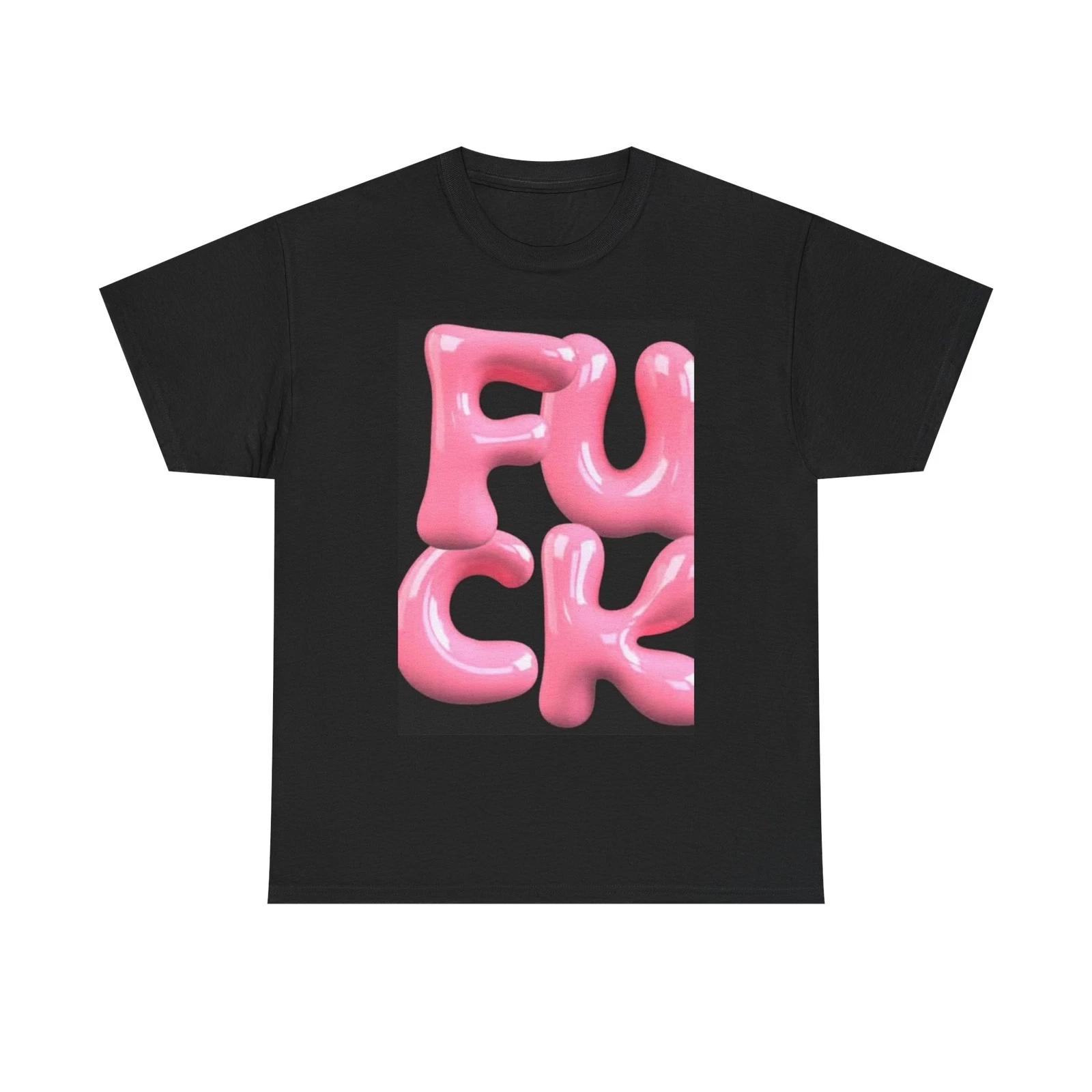 Men s and Women s T-shirts FU Funny Balloon Neon XS