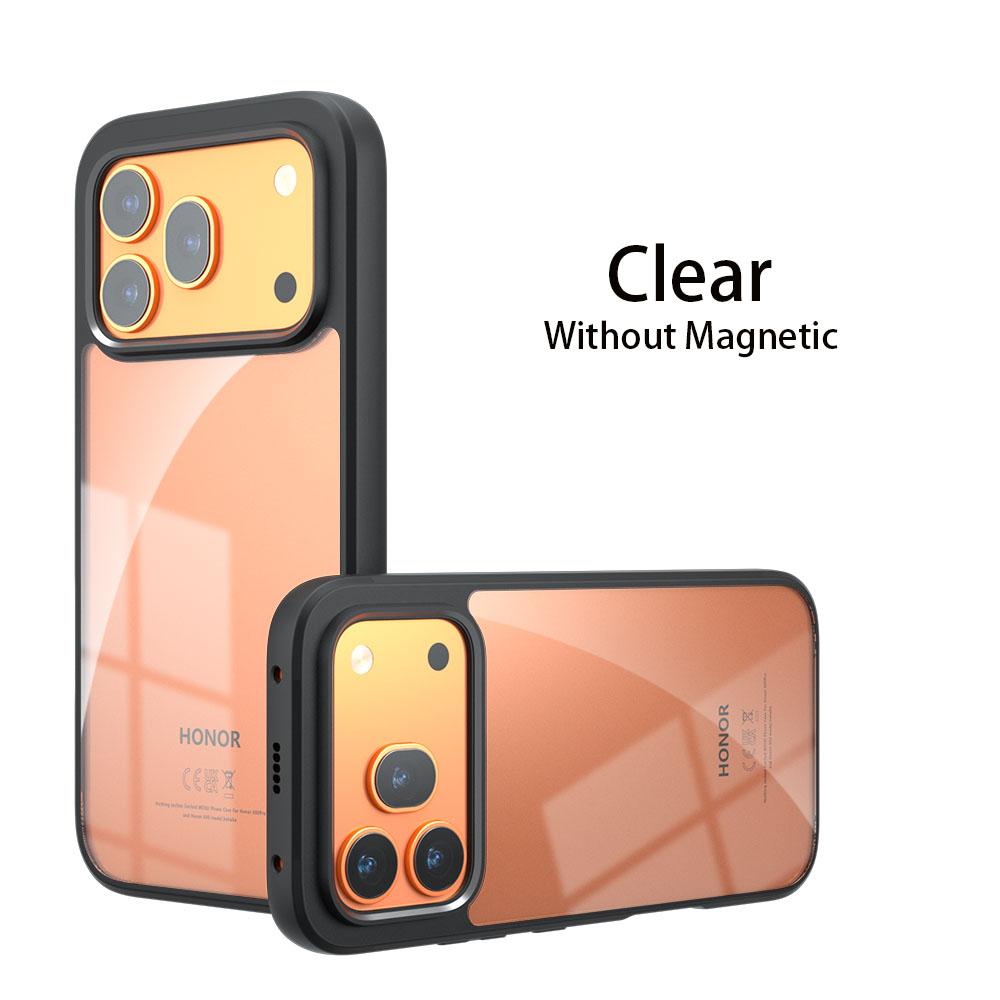Dėl Magsafe magnetinio belaidžio įkrovimo dėklo Honor 600 Pro Honor600 Honor600Pro 5G atsparus smūgiams galinis dangtelis