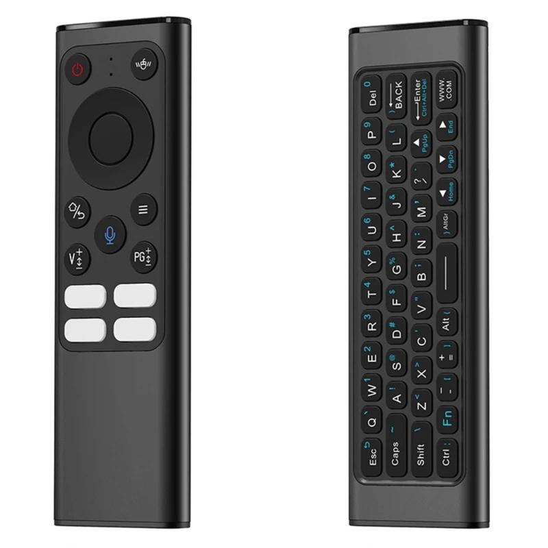 2.4G Air Mouse Wireless Keyboard Remote Control Remotes Learning 6-Axises Motion Sense for TV