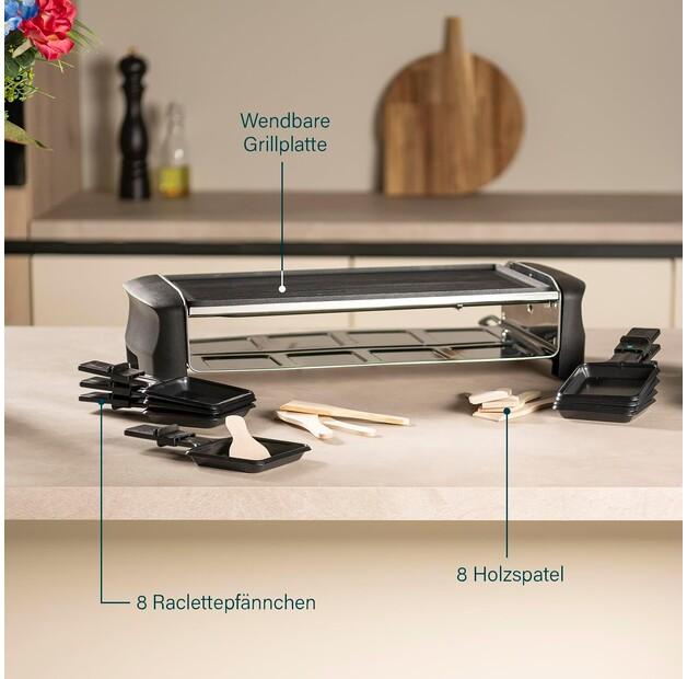 Princess 162840 8 Grill & Teppanyaki Party Raclette (01.162840.01.001)