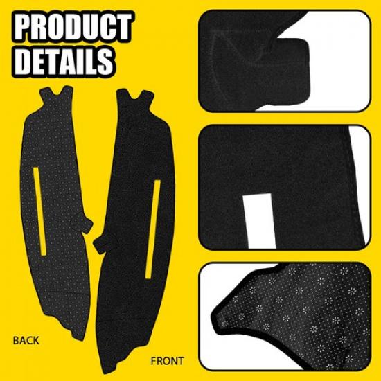 Dashmat For 1997-1998 Chevy Silverado C1500 C2500 C3500 Dash Mat Dashboard Cover