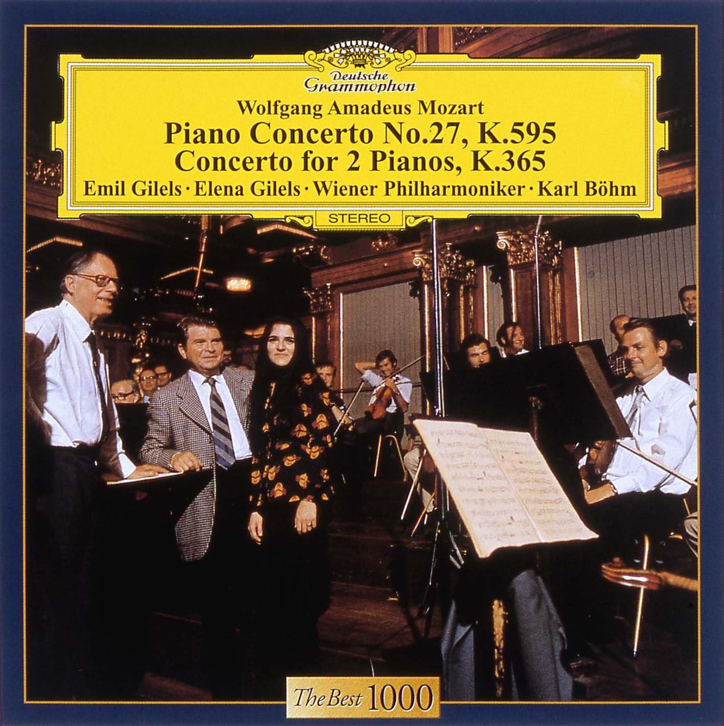 

CD GILELS EMIL MOZART BHM KARL Mozart Piano Concerto No. 27 UCCG5110 2006 Japan ObiClassical Used