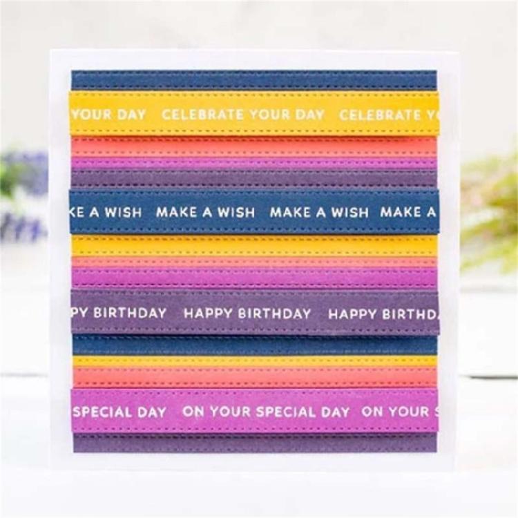 Metal Die Cuts Oval Label Embossing Stencils for DIY Scrapbooking Album Card