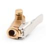Car Tire Air Chuck Deflated Inflator Pump Valve Connector Brass Clip-on Adapter Air Compressor Valve Clip Clamp Connector Nozzle