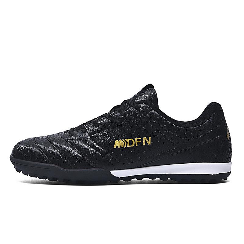 Low-top Football Shoes Tf Broken Nails Artificial Flat AG Nails Leather Feet Boys and Girls Children and Adolescents Students Training Shoes