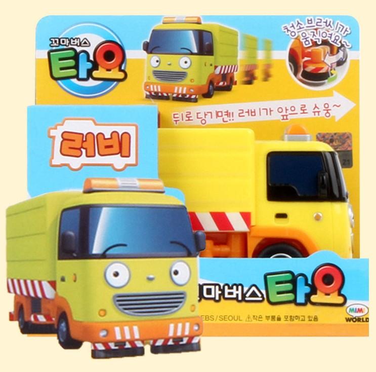 Tayo der kleine Bus - Lovey die Straßenkehrmaschine Mini-Auto, Koreanisches Spielzeug