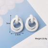 Simulated Pearl Women Dangle Earrings Korean Elegant Crystal Wedding Jewelry Party Gifts Boucles D'oreilles