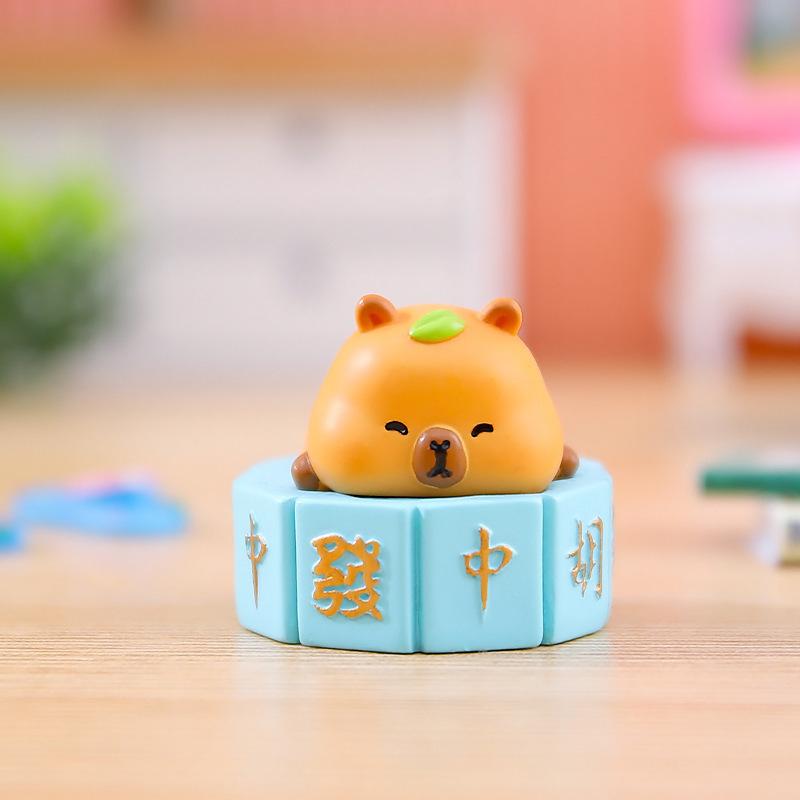 

Последний Секретный Мир Капибара Слепой Кейс Очаровательный Дельфин Модная Игрушка Фигурка Настольное Украшение Загадочный Кейс-Сюрприз Праздничный Подарок