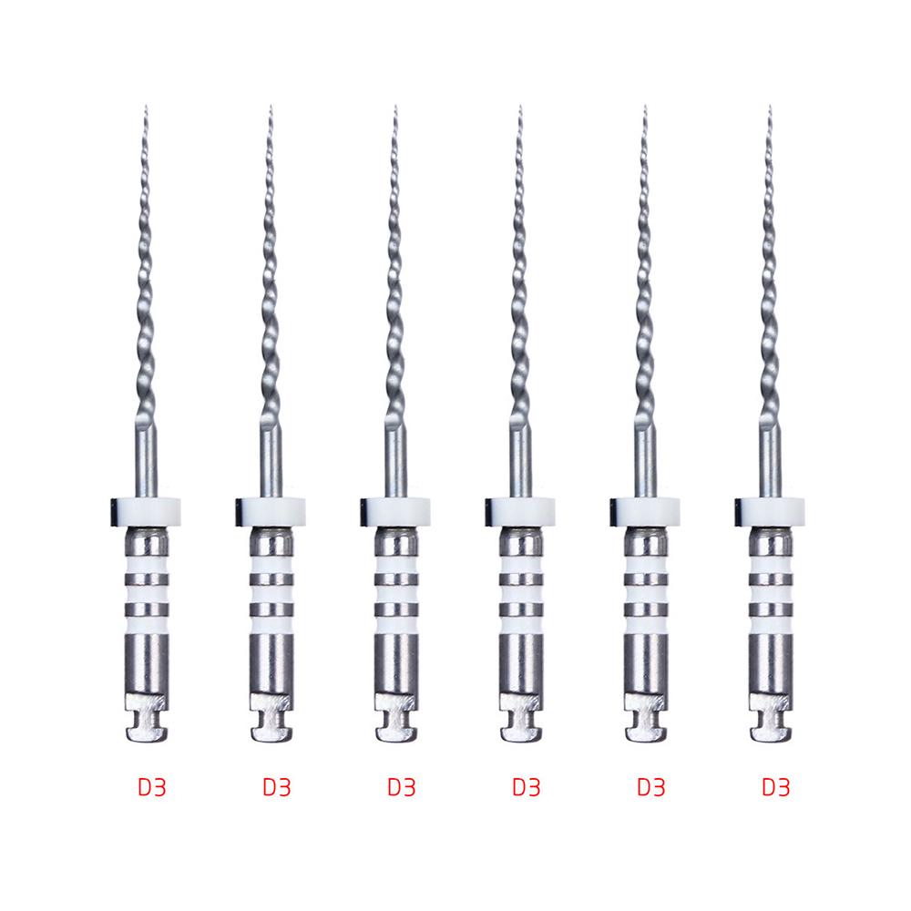 

Dental Retreatment Engine Root Canal Niti File D1-D3 6Pcs/Box Remove Filling Material Before Canal Reshaping