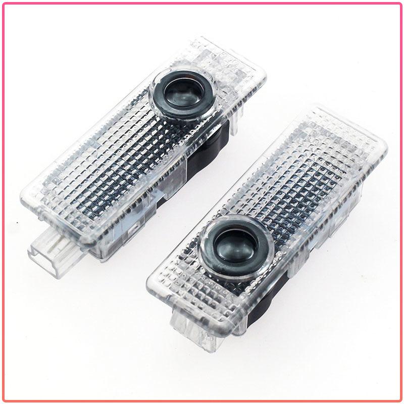 2Pcs Auto LED Door Welcome Projector Lights Wireless Ghost Shadow Step Light For MINI Cooper Fridge One S F56 R57 R58 R60 JCW Countryman Clubman