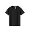 190g reines Baumwoll-Kinder-T-Shirt Kurzarm, einfarbiges Sommeroberteil für Jungen und Mädchen, lockeres Freizeit-Halbarm-Oberteil