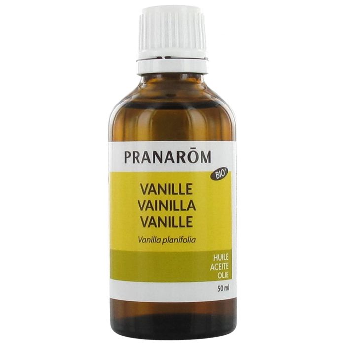 Huile Végétale - Pranarom - Vanille Bio - 50ml - Sans conservateur - Hydratante et parfumée