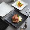 Ru Han Elegant Ceramic Square Dinner Plate