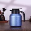 Ice Flower Titanium Handle Stewing Teapot 316 Stainless Steel - Large Capacity Tea and Water Separation