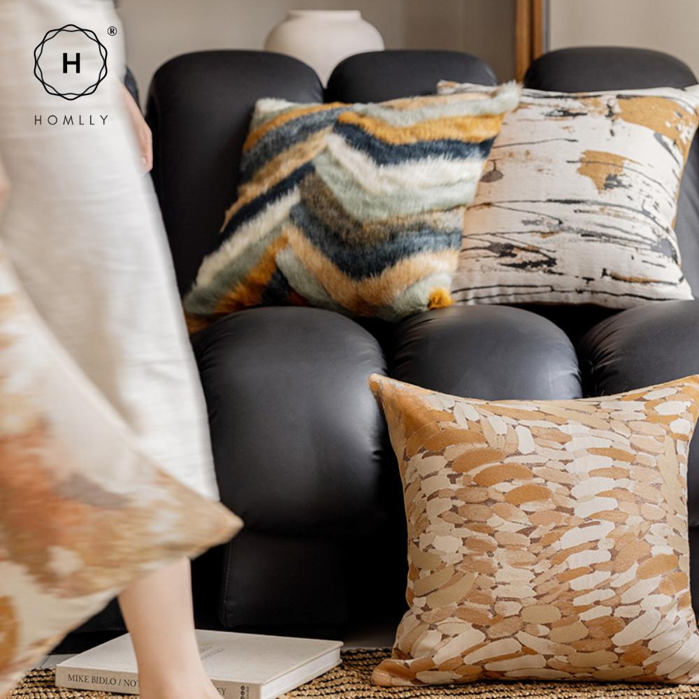 Homlly Hogaa Modern Luxury Pillow Cushion Covers (x2pcs)