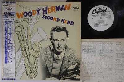 LP-Schallplatte WOODY HERMAN - Woody Herman Second Herd ECJ50072PROMO CAPITOL 1982 Japan Obi Jazz Gebraucht