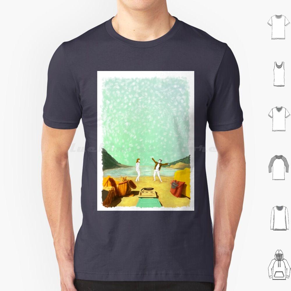 Moonrise Kingdom Painting Poster T Shirt Cotton Men Women DIY Print Moonrise Moonrise Kingdom Wes Anderson Egloop Gloop Frame