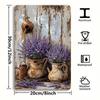 Retro Metal Wall Art Decor for Living Room 20x30cm