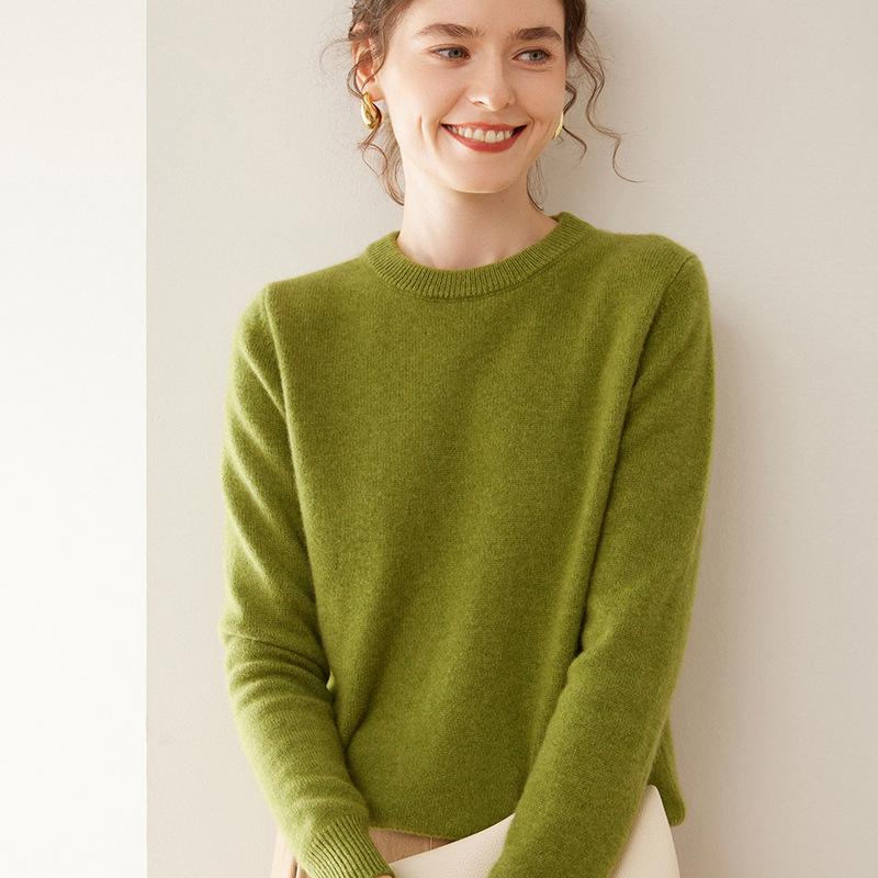 Plus Size Women's Thick Cashmere Raglan Sleeve Sweater