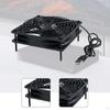 USB Computer Fan 1500RPM Electronic Cooling Quiet for Cabinet Case Greenhouse