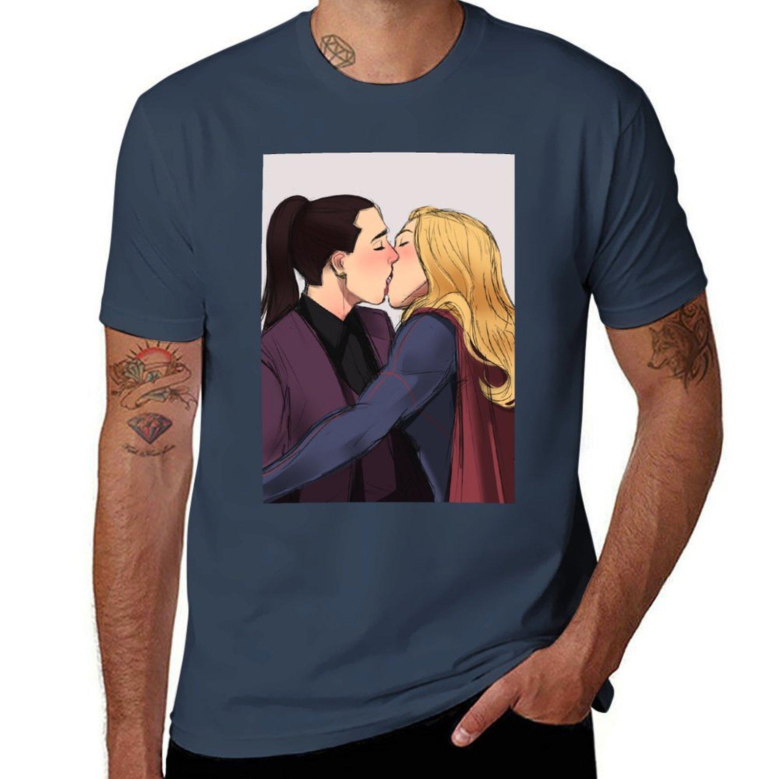 A Proper Kiss Tshirt Utility Work Short Sleeve Top S