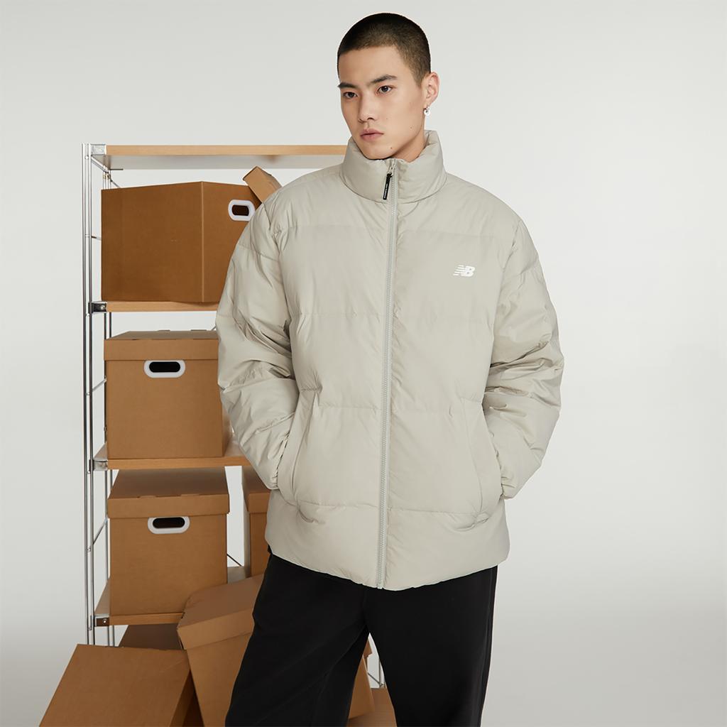 New Balance Down Jacket Unisex Gray AMJ34324-SEN