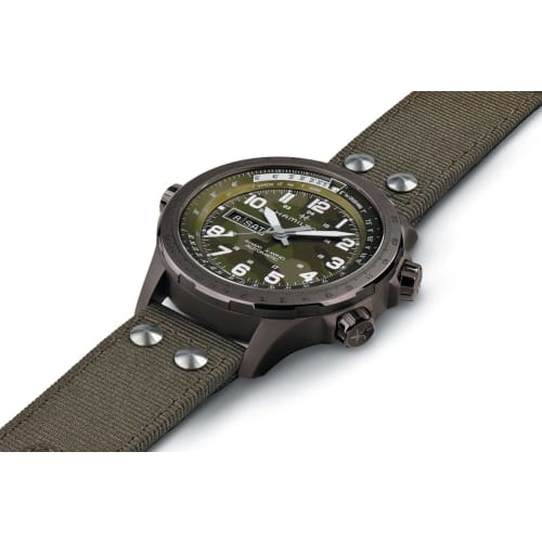 Hamilton Khaki Aviation X-Wind Day Date Automatic Men's Watch (H77775960) with Official Warranty [Official Import]